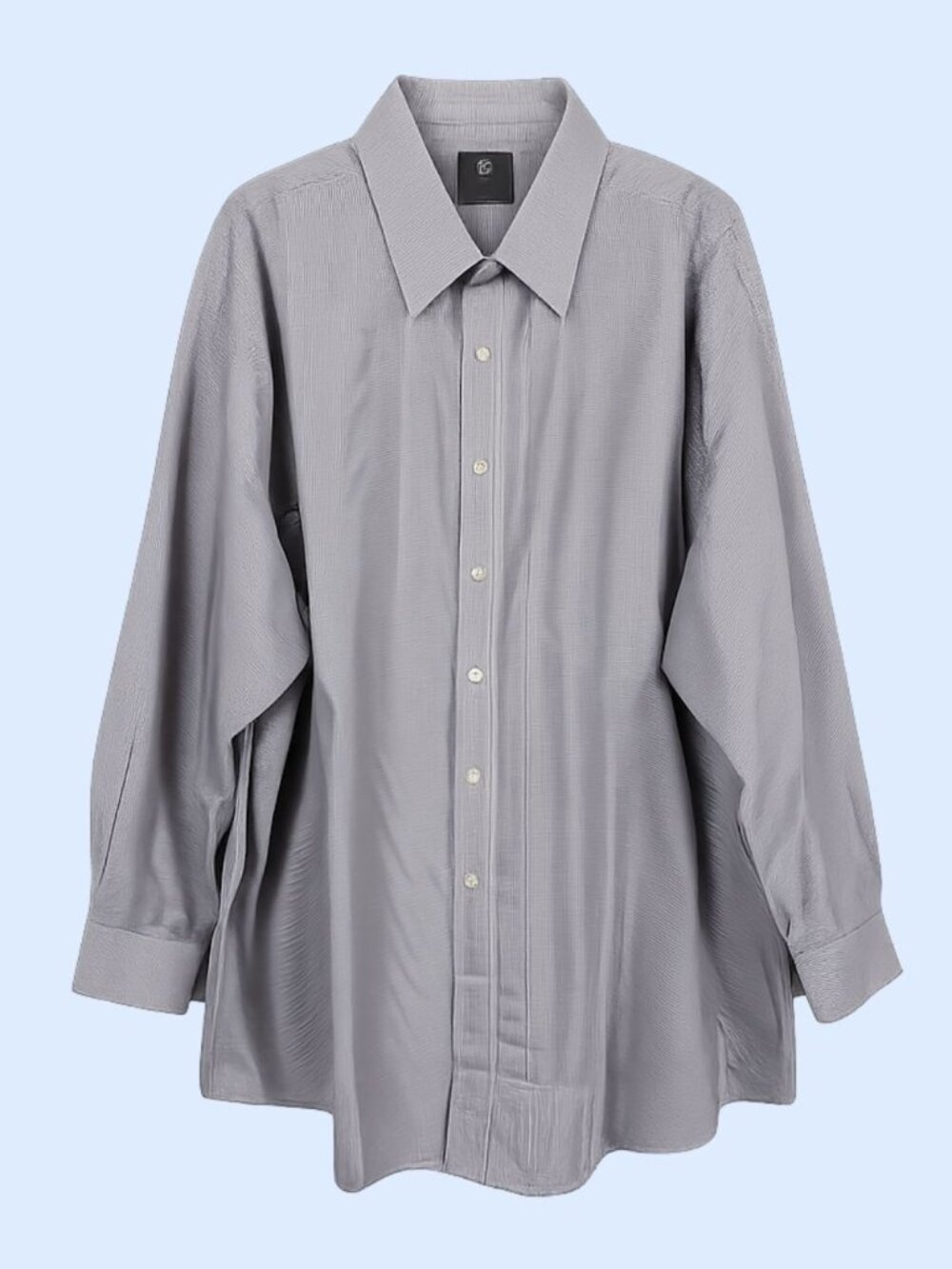 GS cool & dry Classic fit wrinkle free cotton button down career shirt 20 34/35